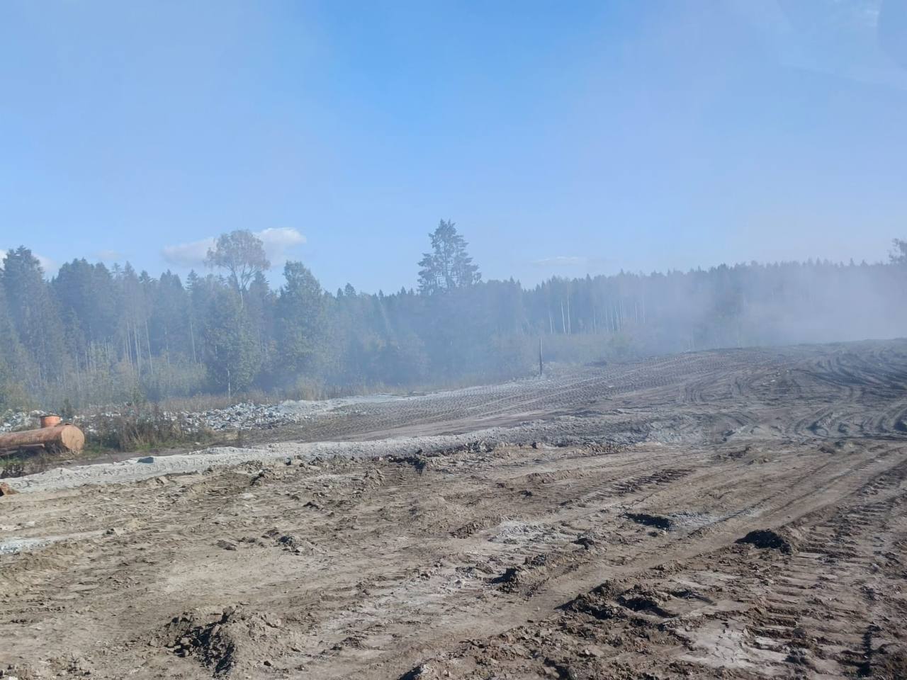 Тлеет по кромкам: последние новости с мусорного полигона в Кондопожском районе