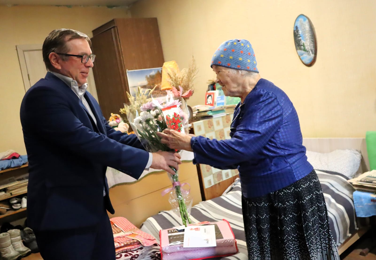 На двоих 180 лет: долгожительницы Карелии отметили свой юбилей