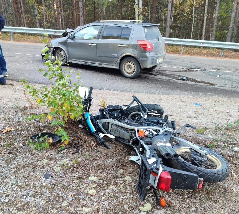Человек погиб при ДТП в Лоухском районе