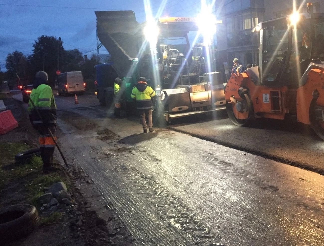 Улицу в центре Петрозаводска заасфальтируют в четверг