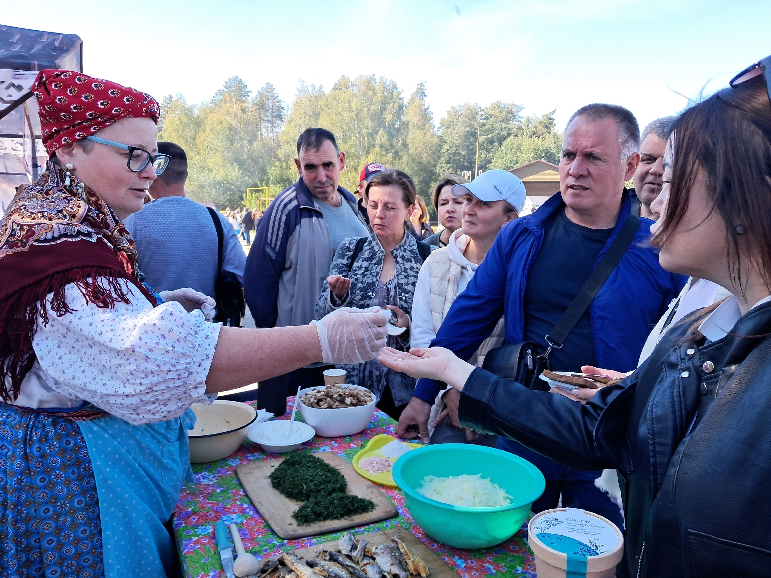 Водлозерский парк представил кулинарные традиции Карелии на «Пятнистом фесте»