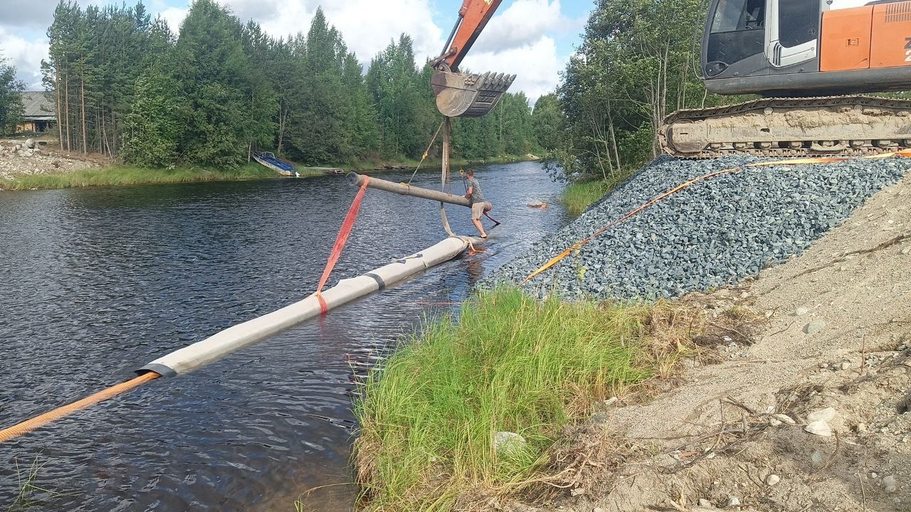 Сооружения защиты Калевалы от подтопления обновят впервые за десятилетия