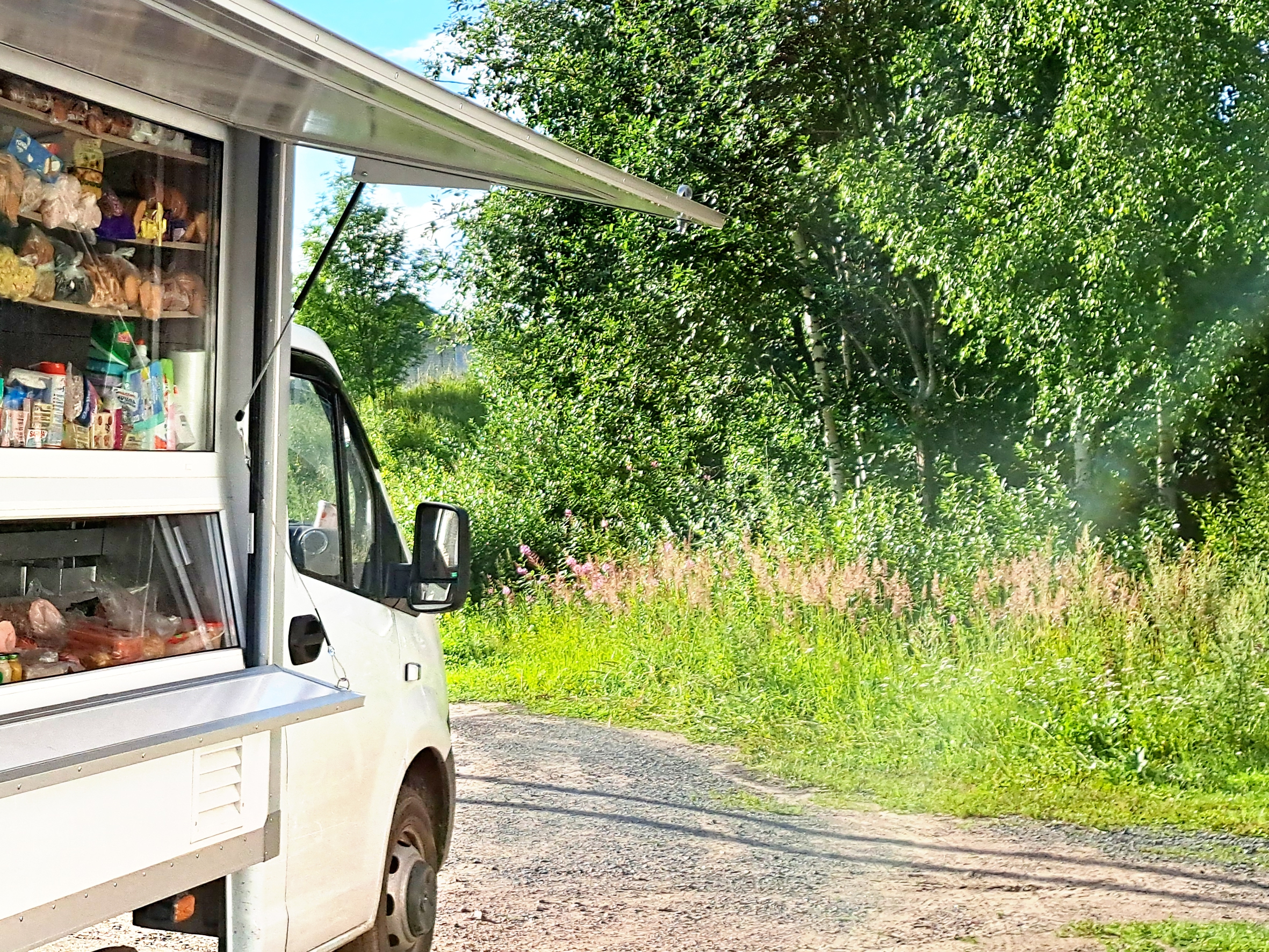 Опубликован график работы автолавки для жителей Олонецкого района