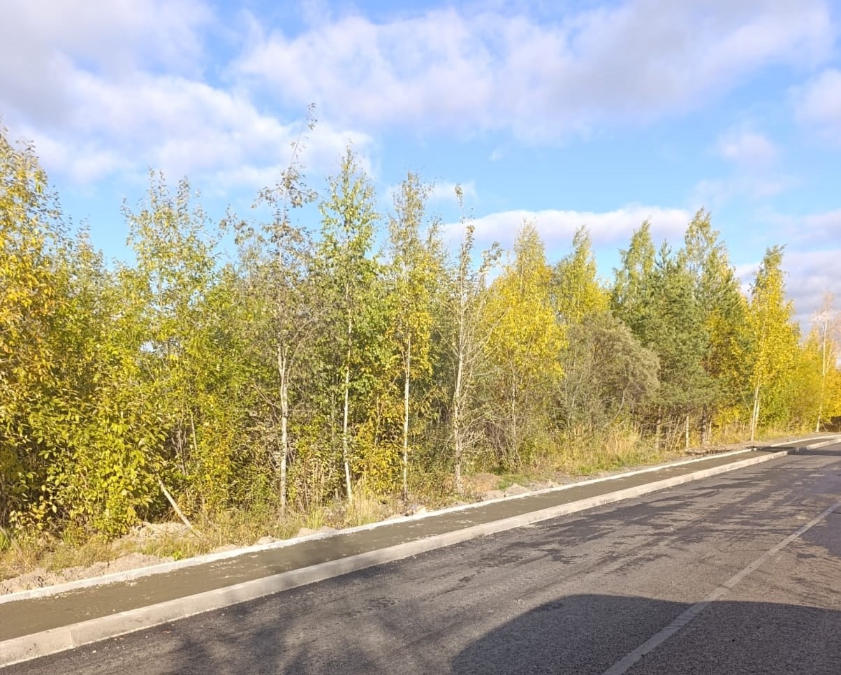 В Петрозаводске завершили дорожные работы на проезде Тидена