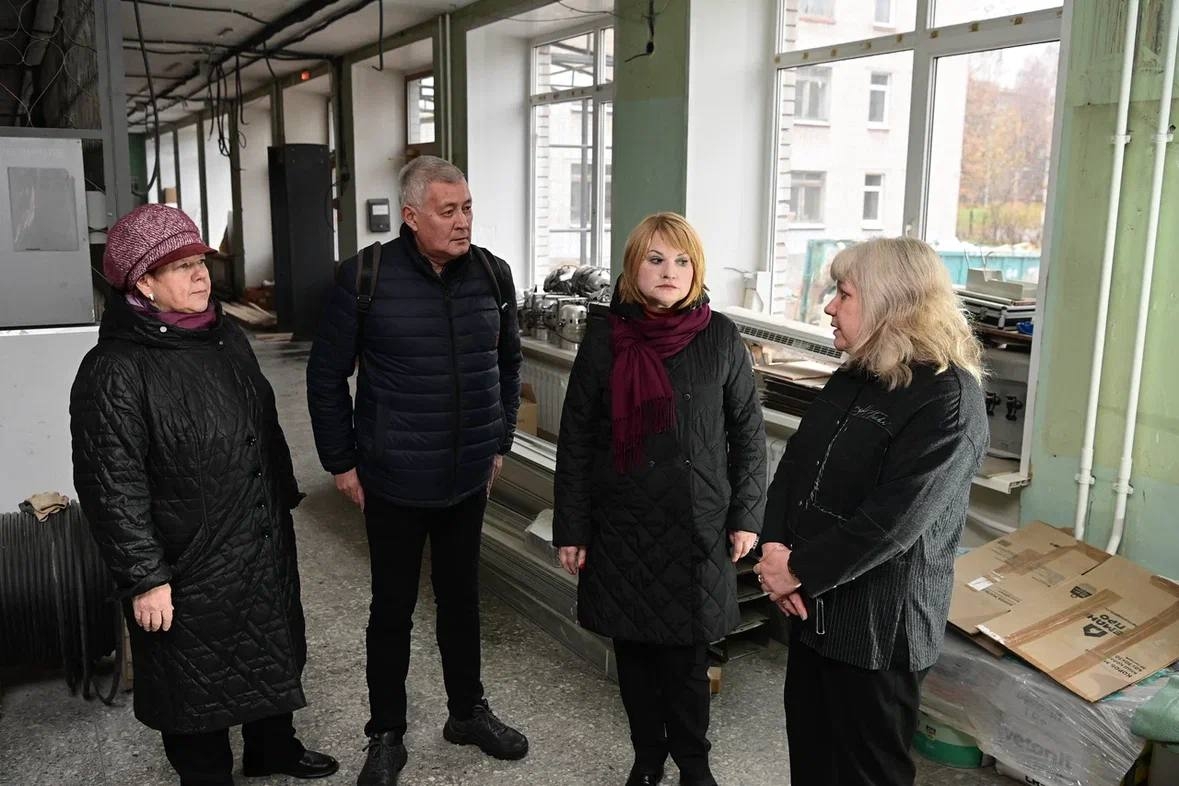 В школе №39 Петрозаводска заканчивают капитальный ремонт В школе №39 Петрозаводска заканчивают капитальный ремонт