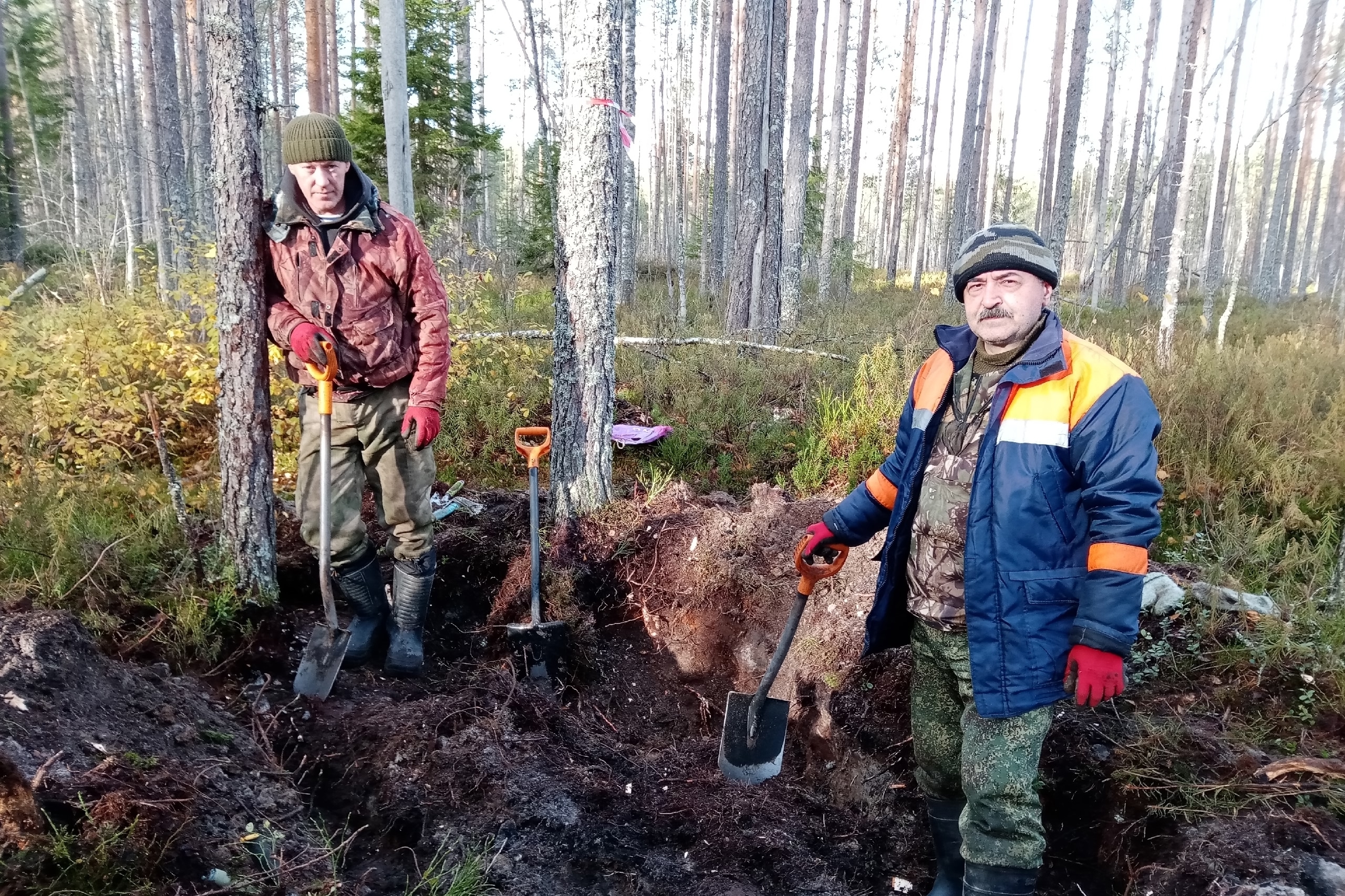 В Карелии нашли останки еще двух бойцов Красной Армии