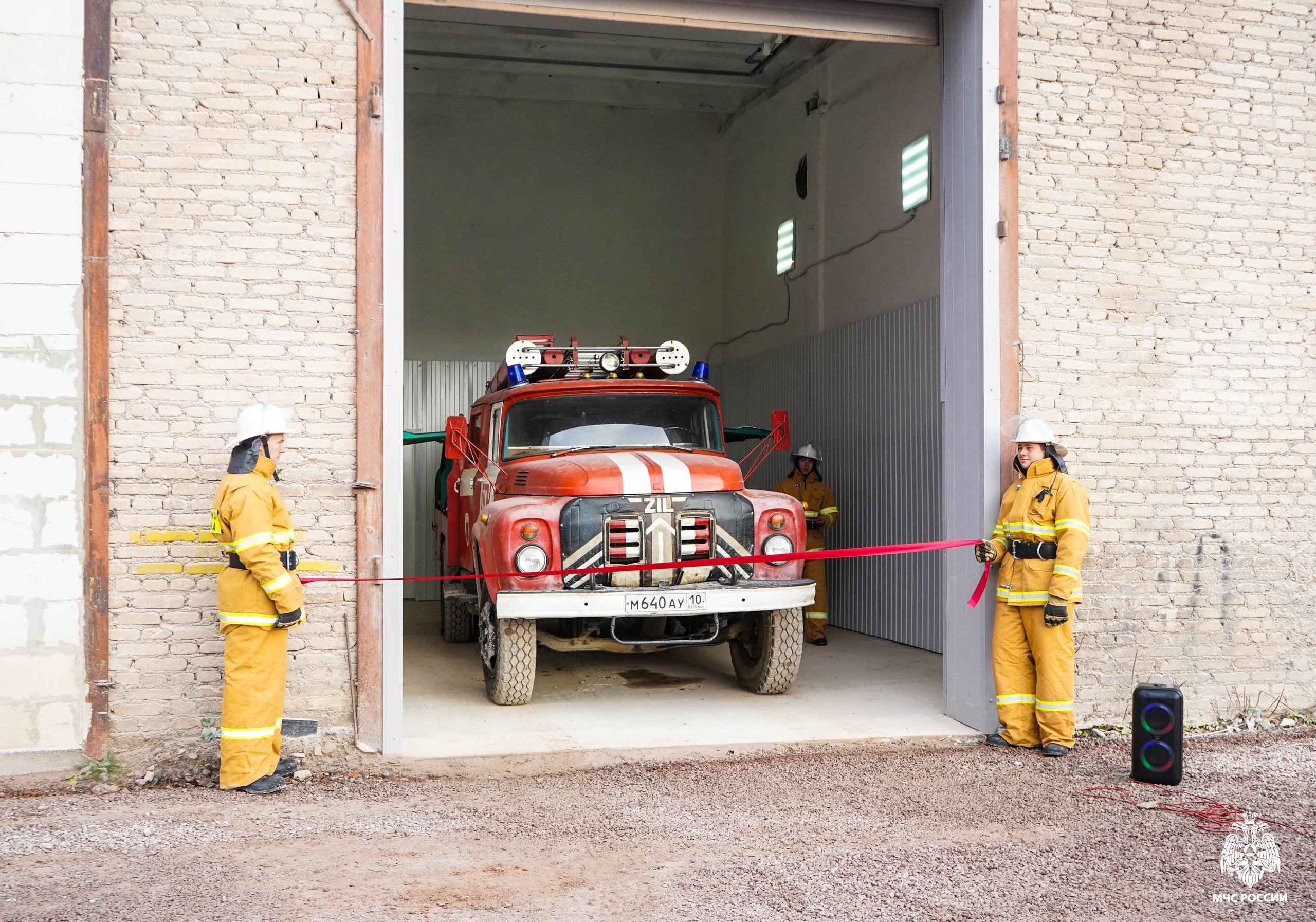 В поселке Кварцитный создали добровольную пожарную команду