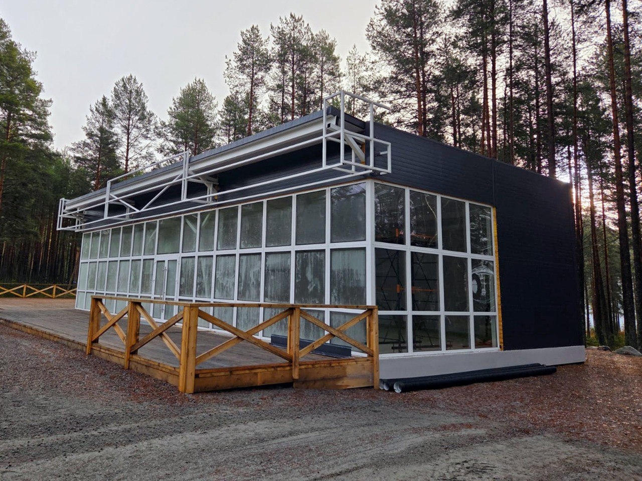 Строительство культурного центра в Медвежьегорске вышло на финишную прямую Строительство культурного центра в Медвежьегорске вышло на финишную прямую