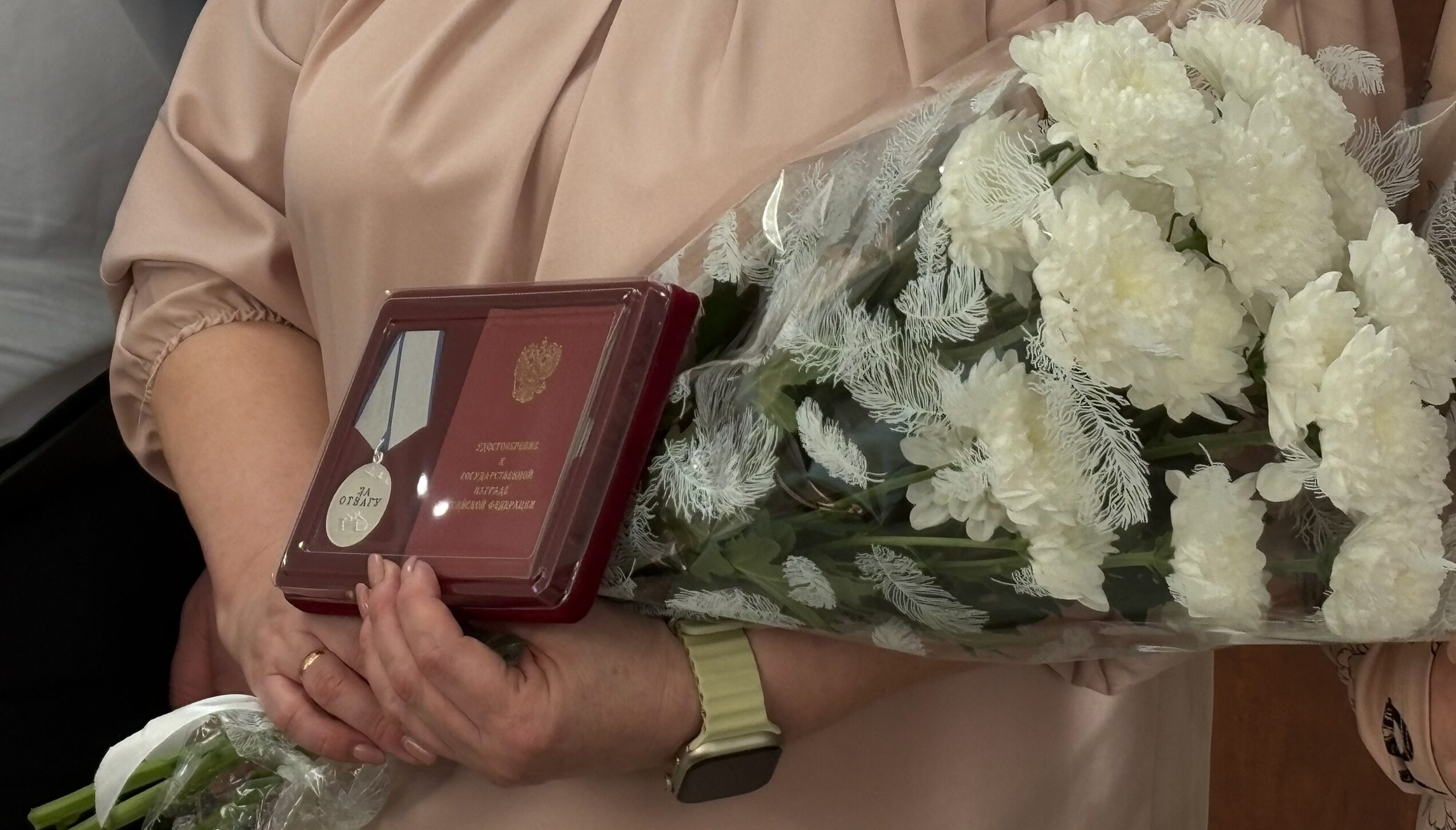 Медаль «За отвагу» передали семье погибшего на СВО жителя Лахденпохского района