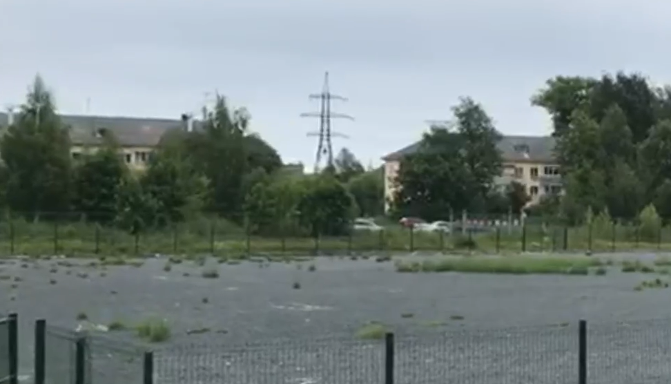 В Кондопоге начали реконструкцию заброшенного стадиона