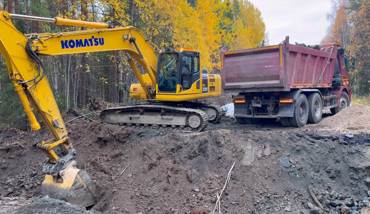 По поручению Артура Парфенчикова стартовал ремонт еще одного участка автодороги «Кола» – Калевала – Лонка»