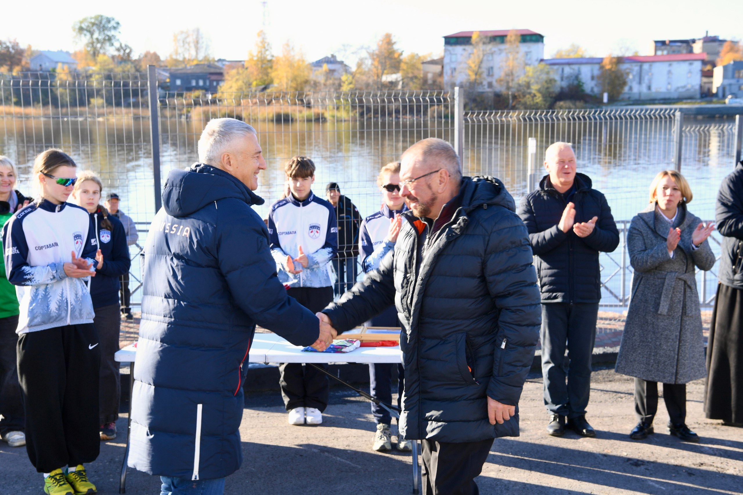 Глава Карелии наградил жителей Сортавалы за заслуги перед Карелией