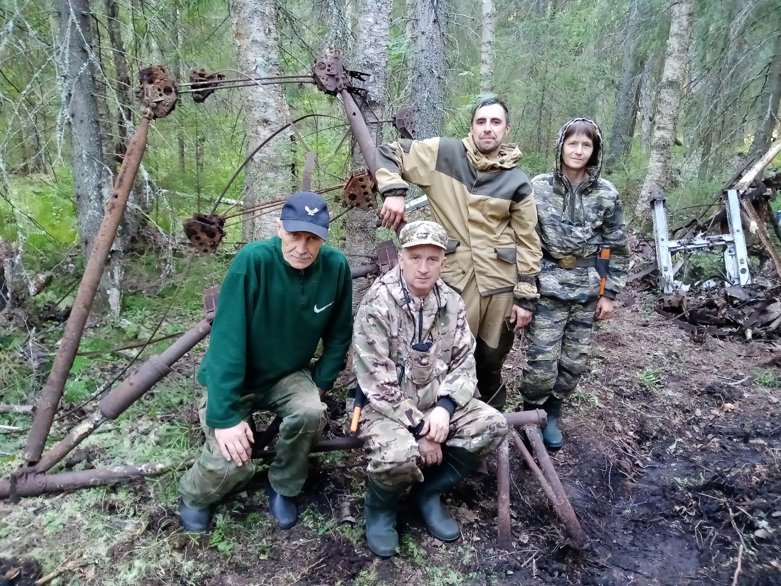 Историю самолета и экипажа времен советско-финской войны установили в Карелии