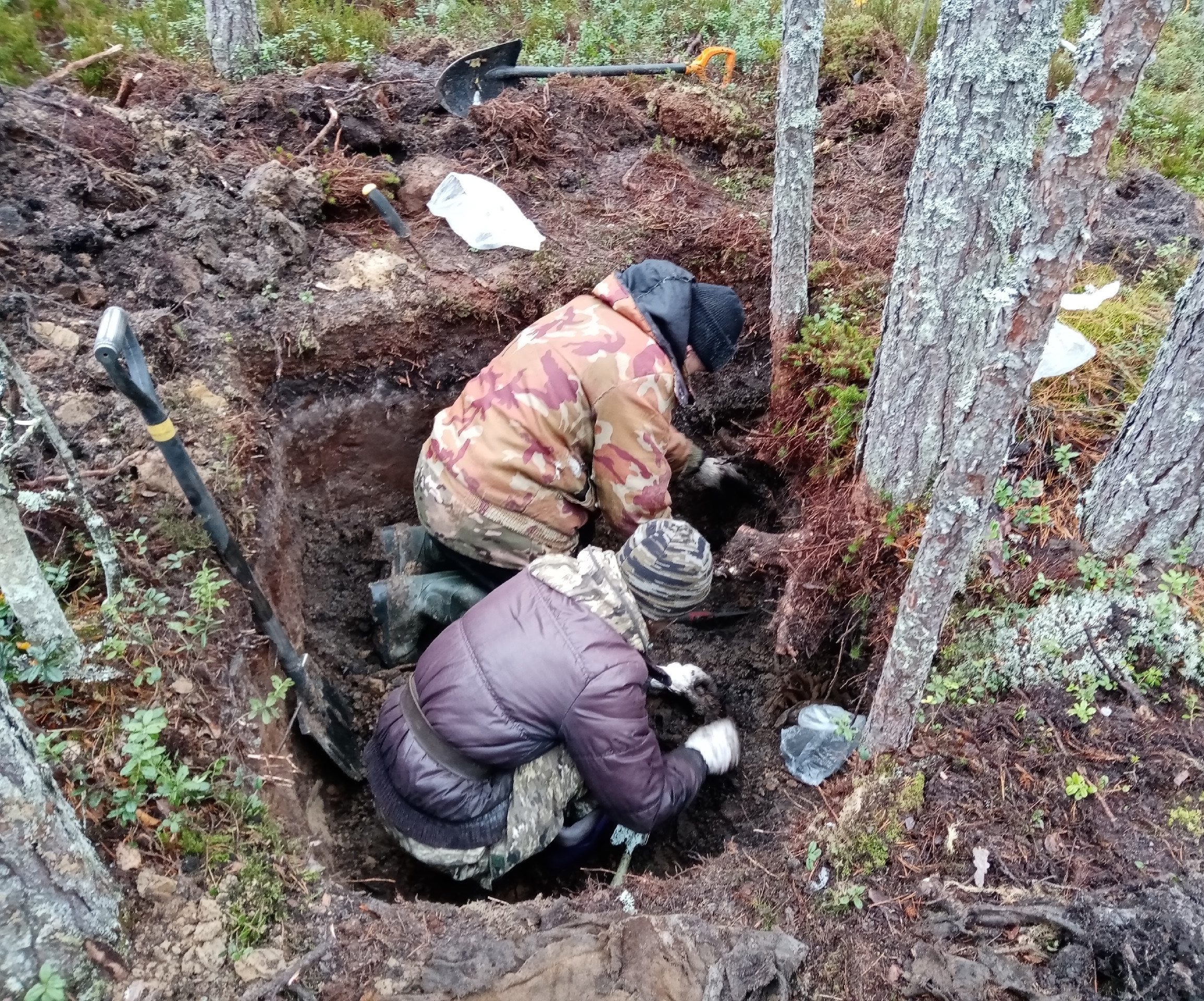 Останки бойца Карпа Шабанова обнаружены в Карелии