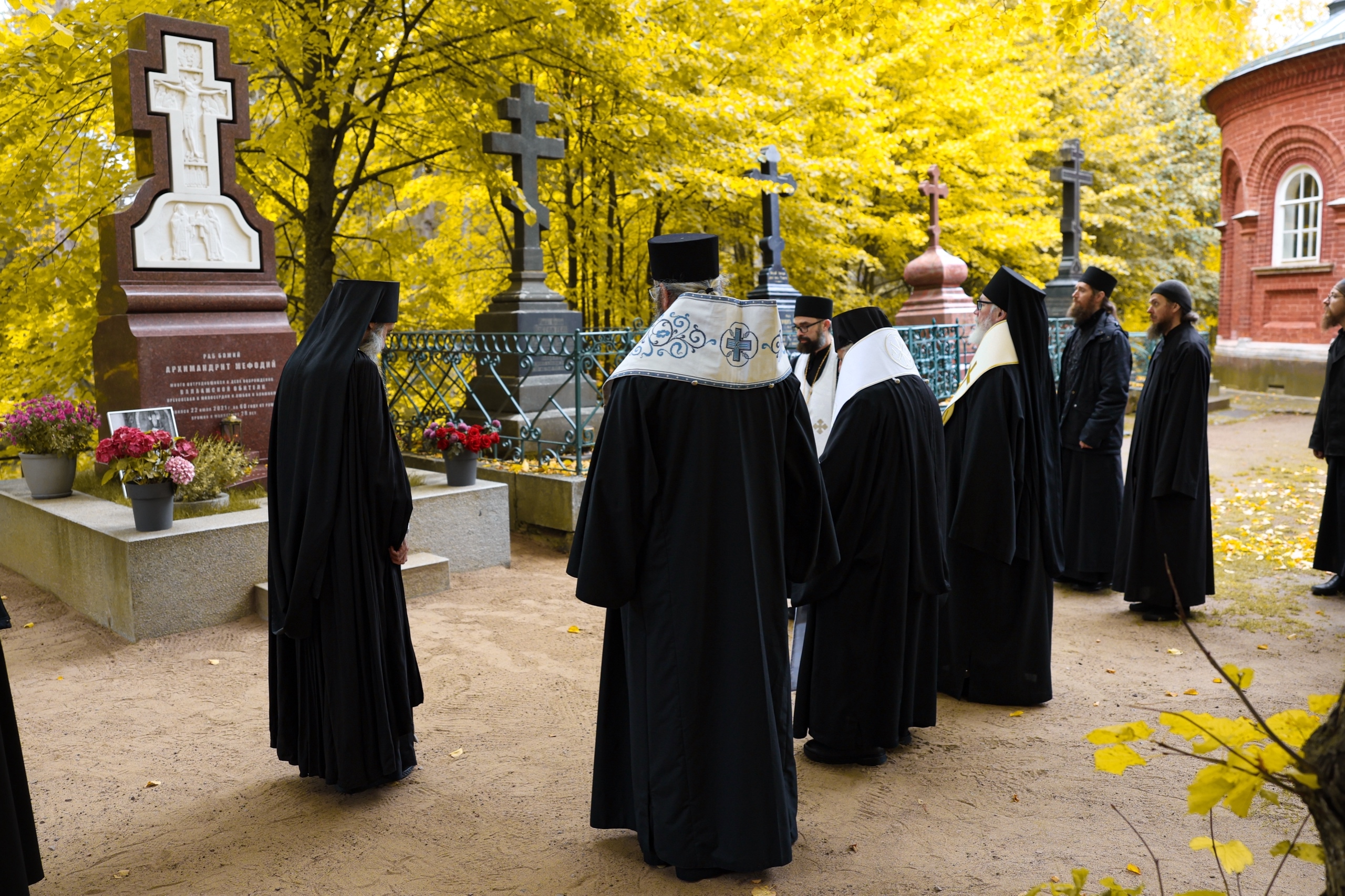 Валаам впервые принял делегацию Македонской Церкви