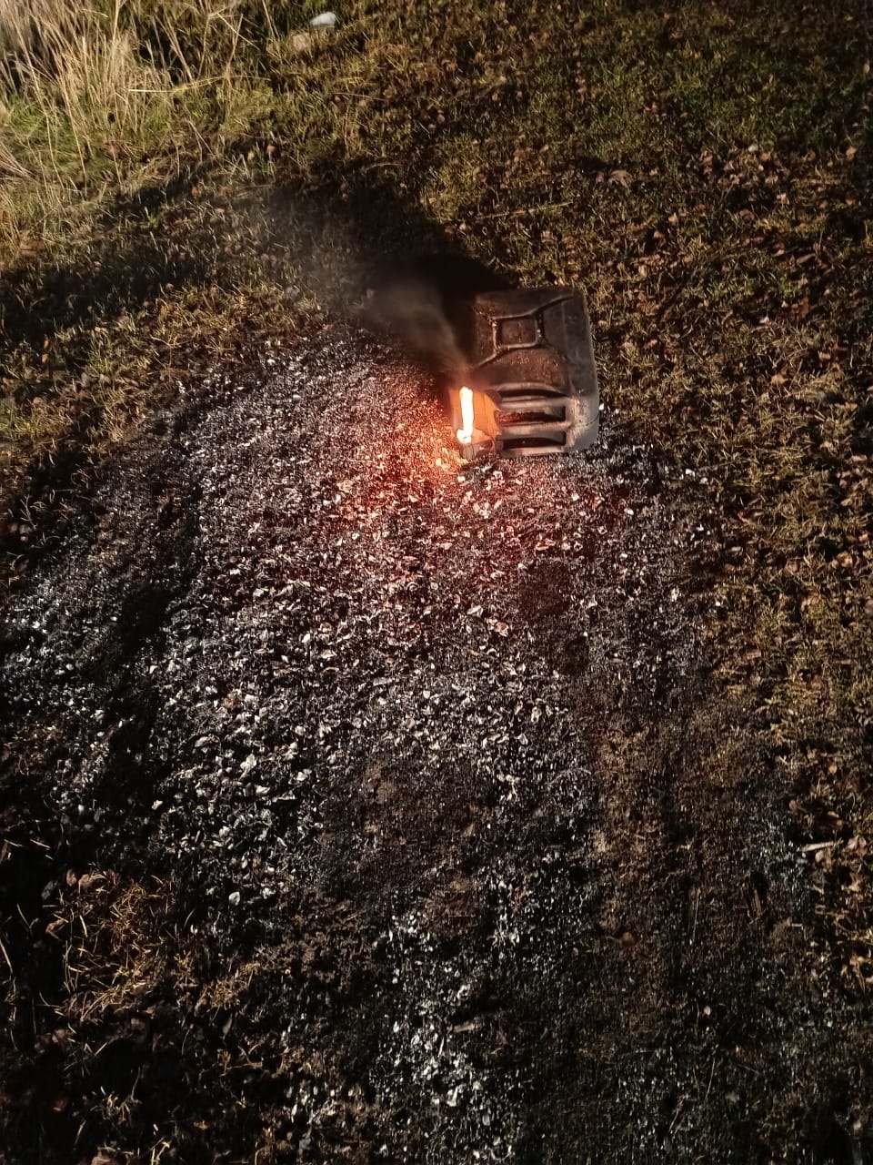 Мусор подожгли на западе Карелии Мусор подожгли на западе Карелии