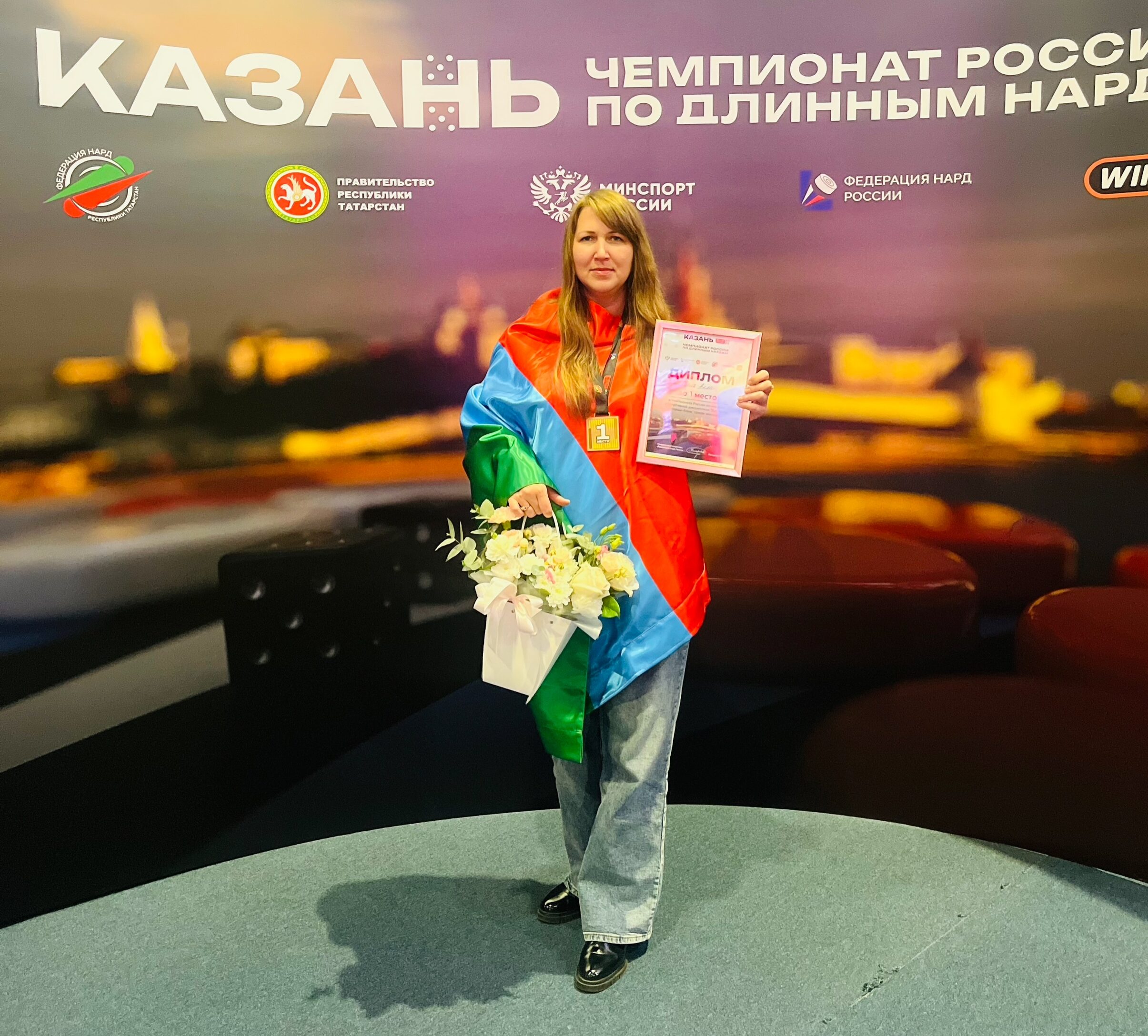Жительница Карелии завоевала золото на Чемпионате России по длинным нардам