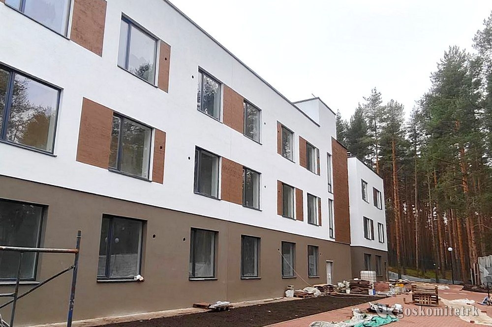 Новый санаторий возводят в селе Кончезеро Новый санаторий возводят в селе Кончезеро