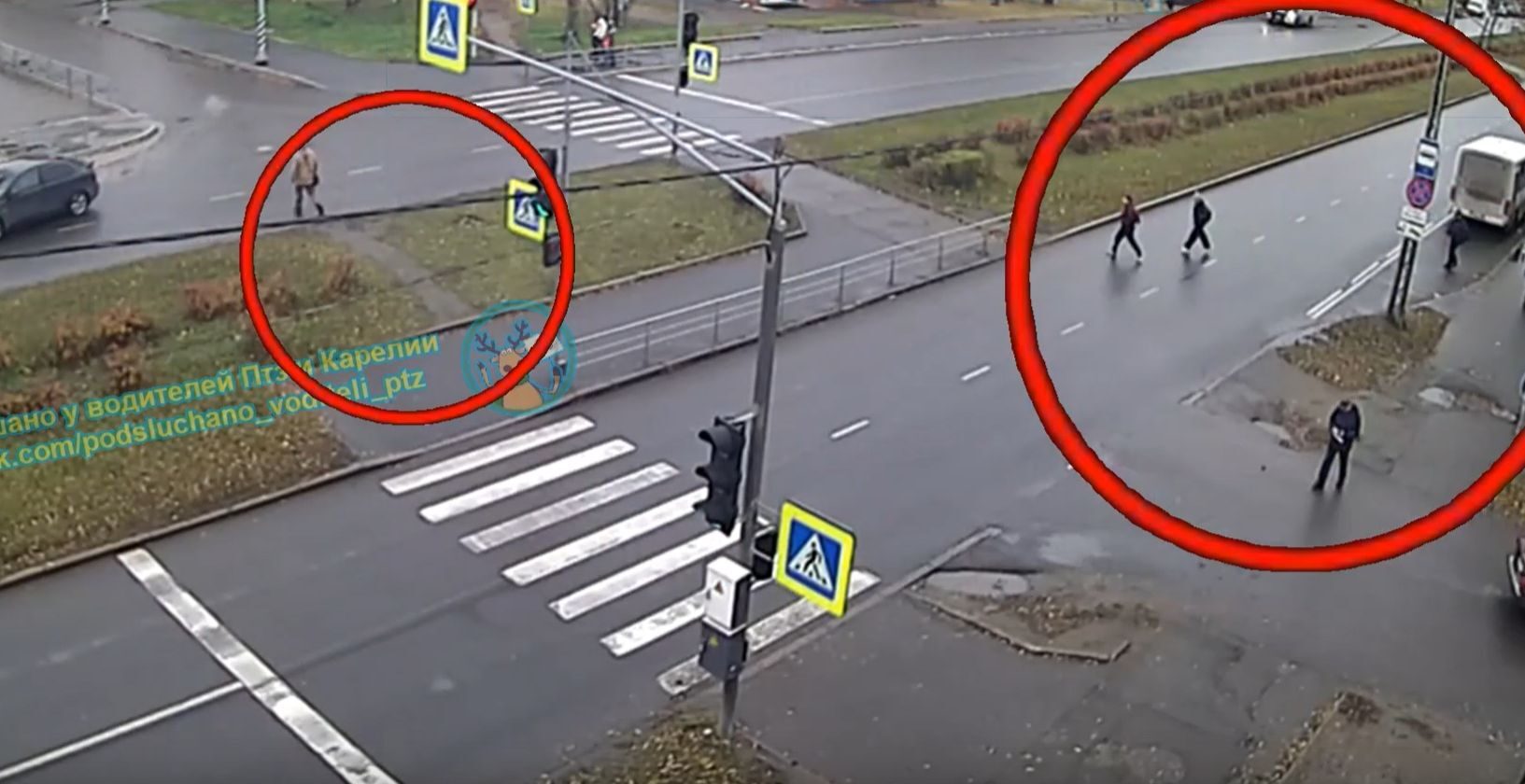 Пешеходы массово шли на красный в одном из районов Петрозаводска Пешеходы массово шли на красный в одном из районов Петрозаводска