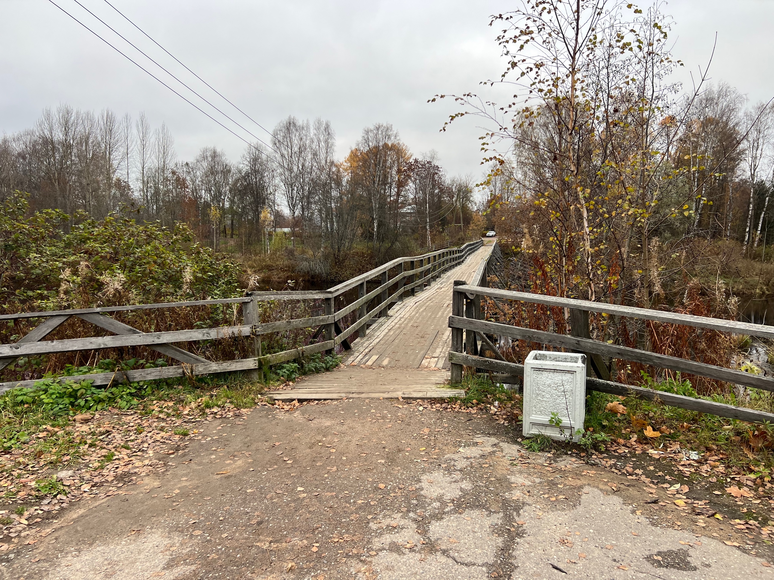 Передвижение по мосту запретили в одном из городов Карелии