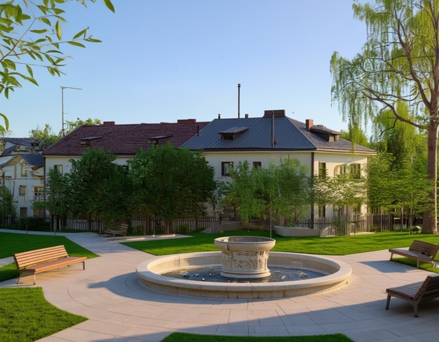 В Лахденпохья жители требуют конкретики от властей по ремонту фонтана в сердце города