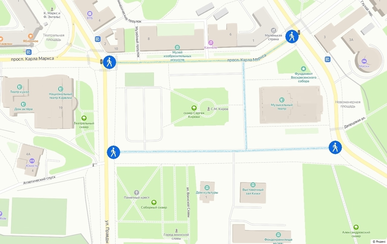 Несколько улиц перекроют в День народного единства в Петрозаводске Несколько улиц перекроют в День народного единства в Петрозаводске