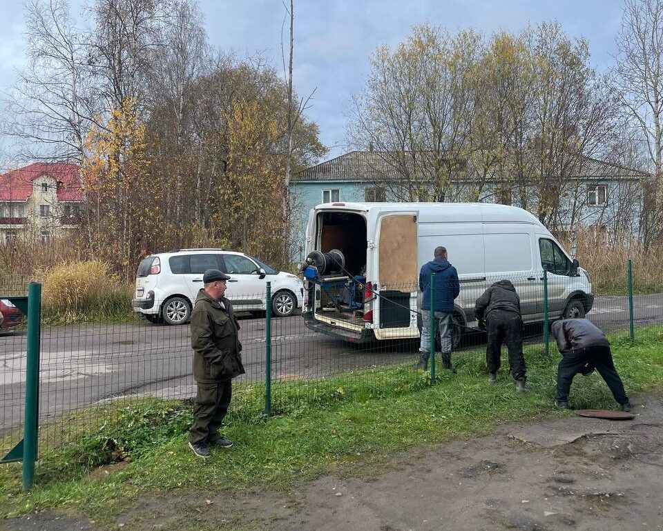 Детский сад, где нечистоты затопили подвал, продолжает работать в Карелии