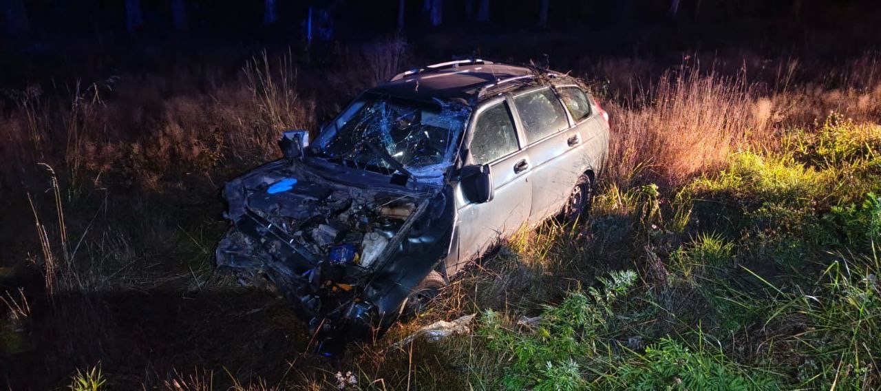 Отечественная легковушка разбилась под Петрозаводском