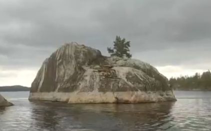 Документальный фильм снимают в национальном парке «Ладожские шхеры»