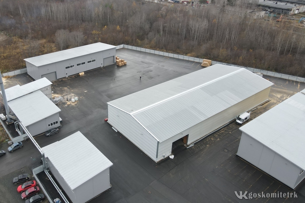 В Петрозаводске завершен очередной этап строительства завода \