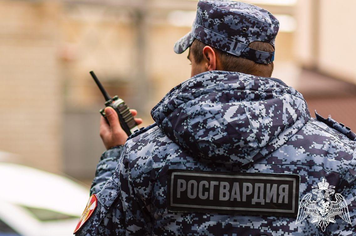 За неделю росгвардейцы сохранили имущество почти на 8 тысяч рублей