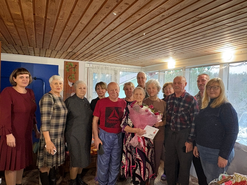 Сто лет мудрости и добра: в Лахденпохье отметили юбилей Зои Григорьевны Литвиненко