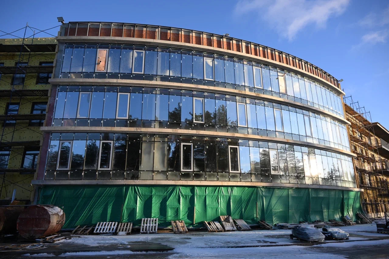 В Карелии строят крупнейший дом-интернат для пожилых