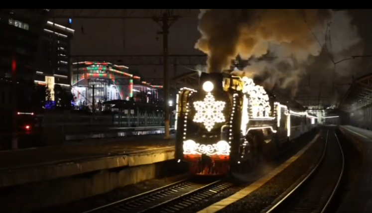 Поезд Деда Мороза отправится в свое пятое путешествие по России