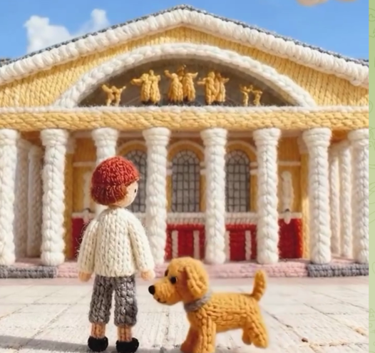 Житель Карелии создал видео «вязаного» Петрозаводска