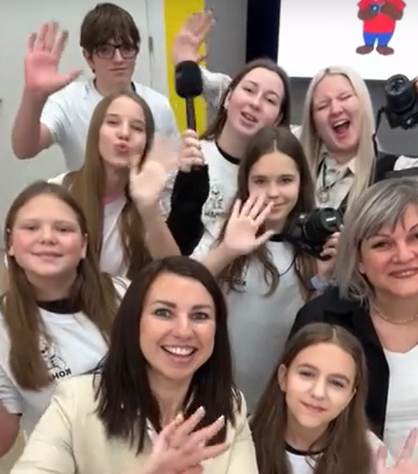 Школьники создали собственную медиастудию с профессиональным оборудованием