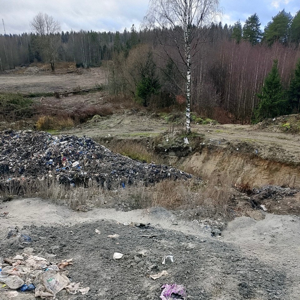 Полигон с отходами перестал гореть в Кондопоге