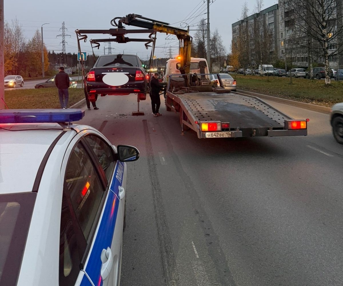 ГАИ Петрозаводска отстранила от управления 19 водителей за выходные