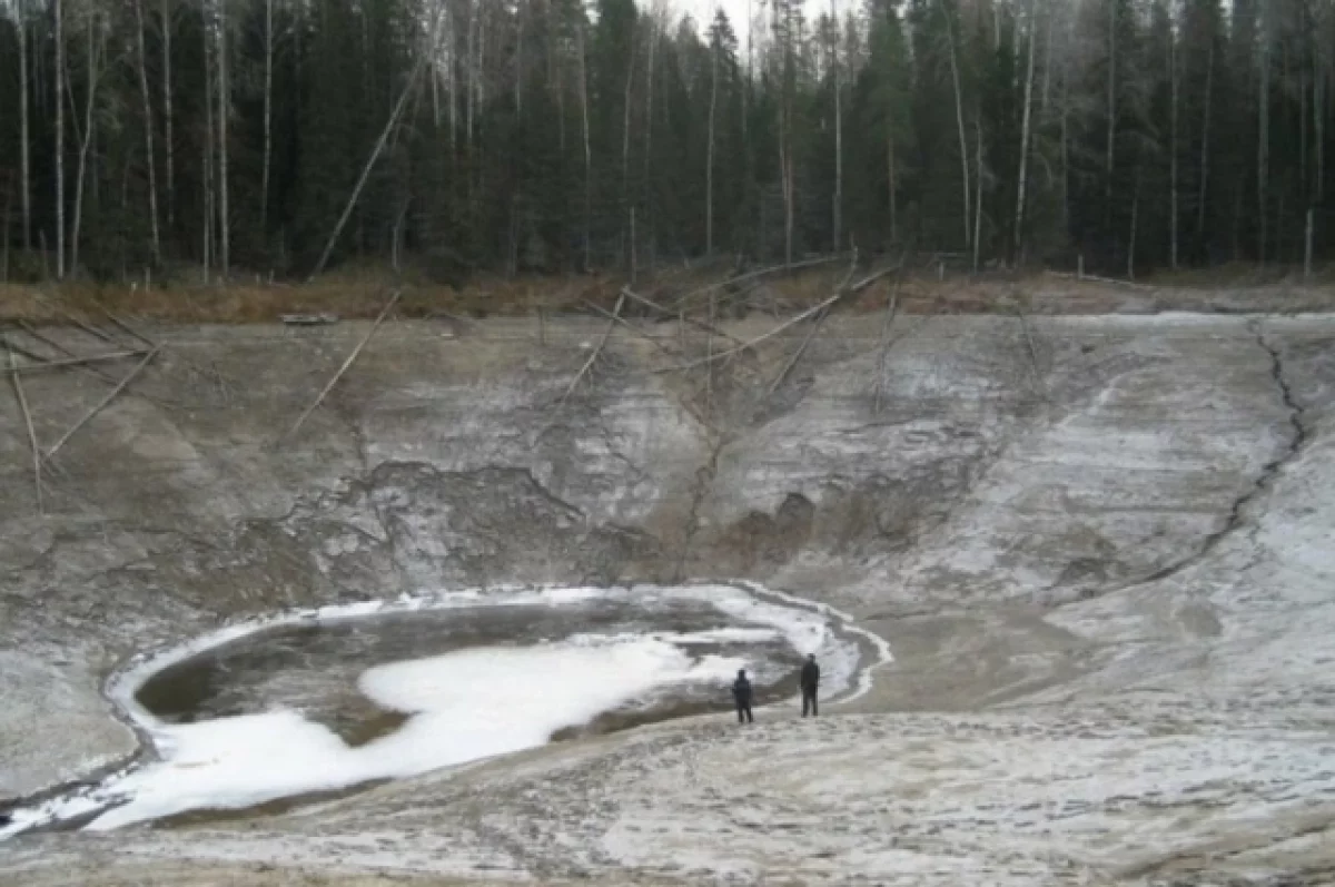 Природный феномен: озеро Шимозеро вновь ушло под землю