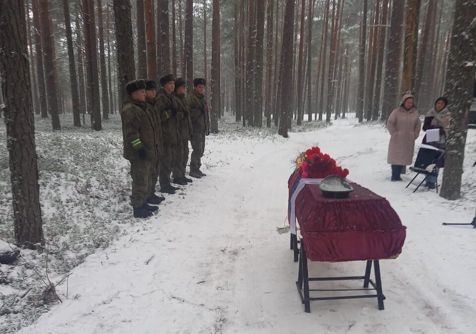Олонецкий район простился с погибшим на СВО земляком