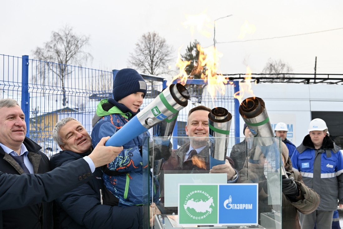 Артур Парфенчиков ввел в эксплуатацию новый участок газораспределительной сети в Кондопожском районе