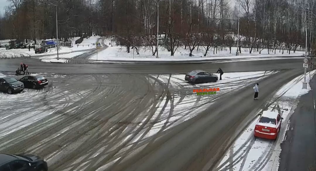 Пешехода сбили в центре Петрозаводска