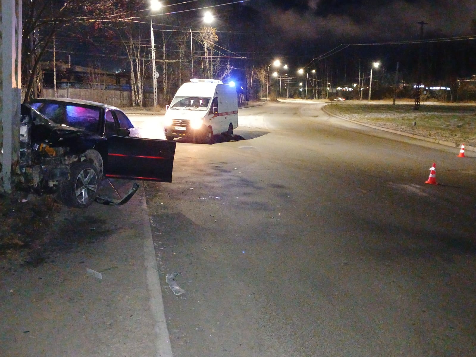 Три человека пострадали в ДТП на Шуйском шоссе