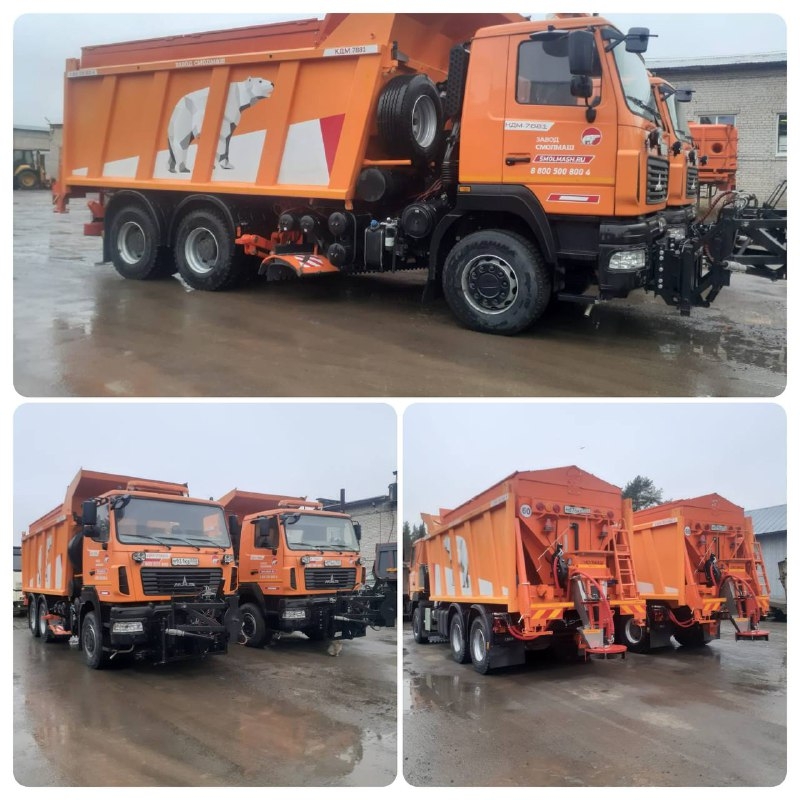 Новая спецтехника пополнила автопарк Кондопожского ДРСУ