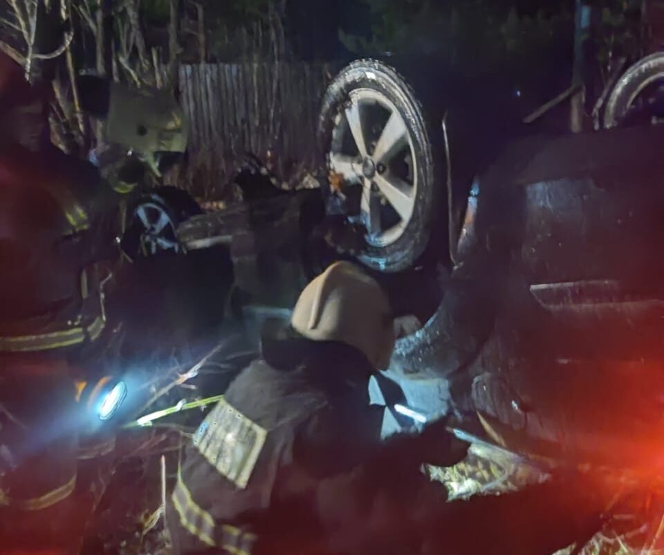 Автомобиль вылетел в кювет в Олонецком районе