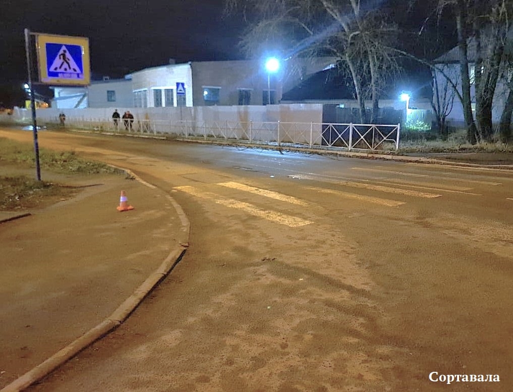 Сотрудники ГАИ разыскивают водителя, который сбил подростка в Сортавале