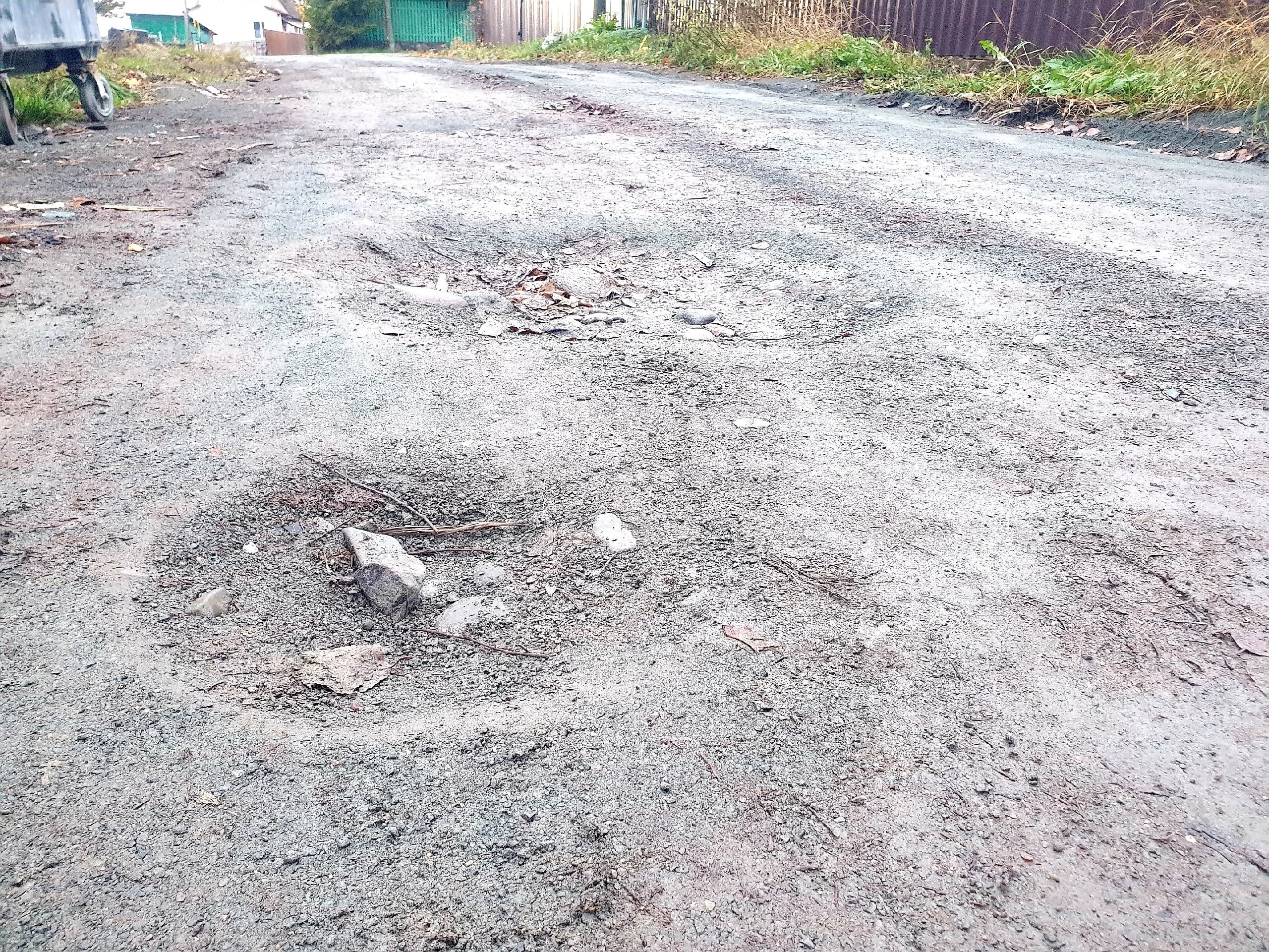 Жители Петрозаводска пожаловались на состояние дорог в Соломенном