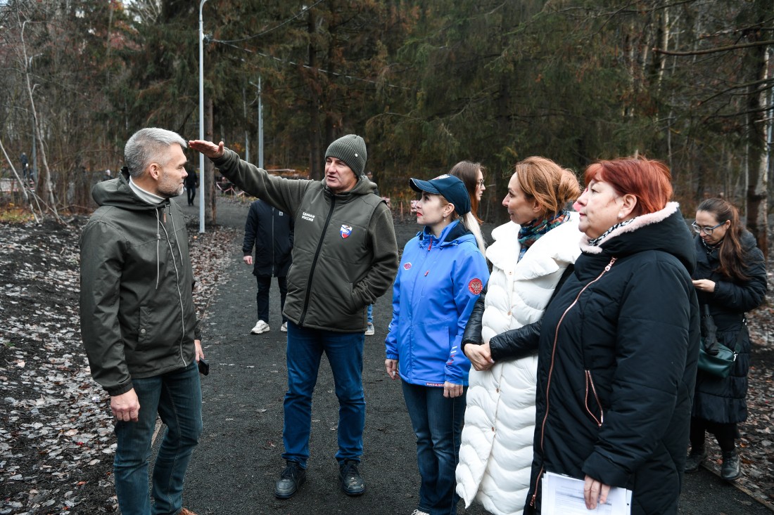 Артур Парфенчиков проконтролировал благоустройство общественных территорий в Петрозаводске