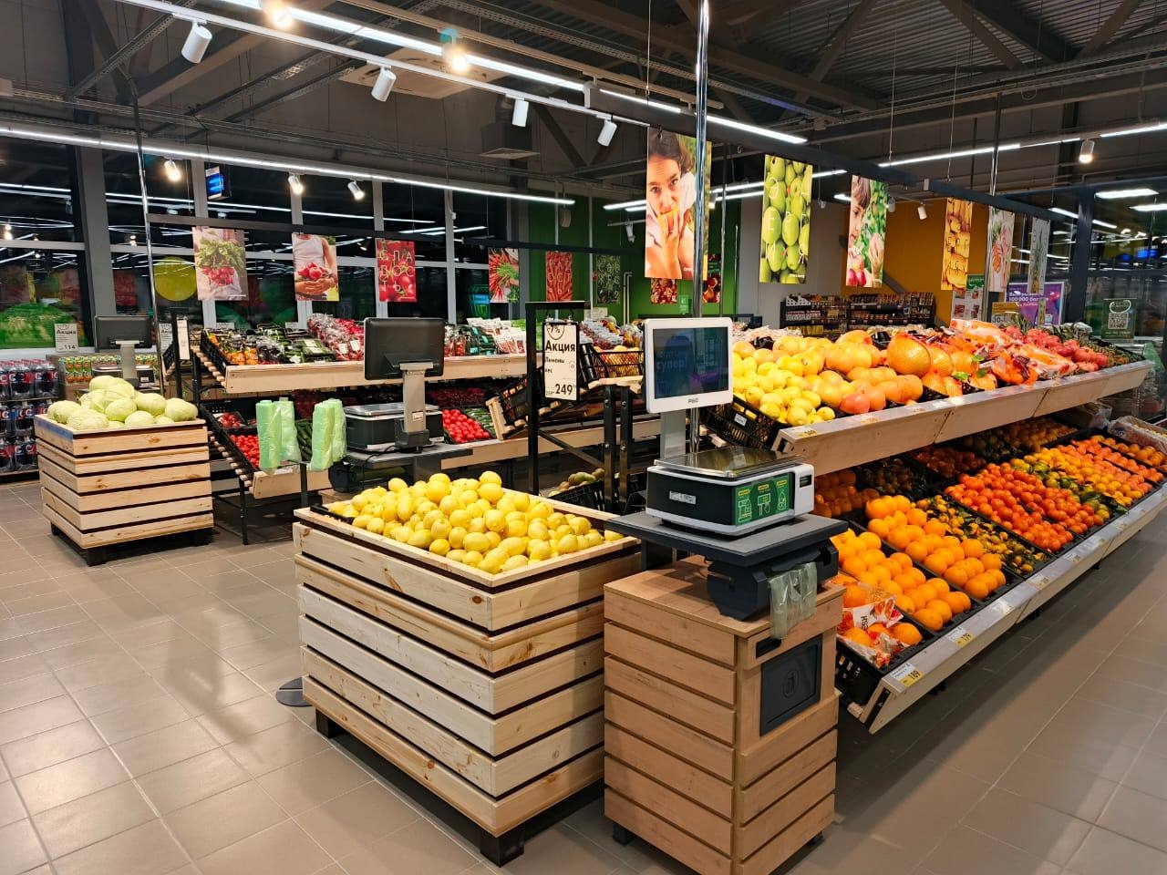 Популярный в Карелии гипермаркет открыли в Костомукше