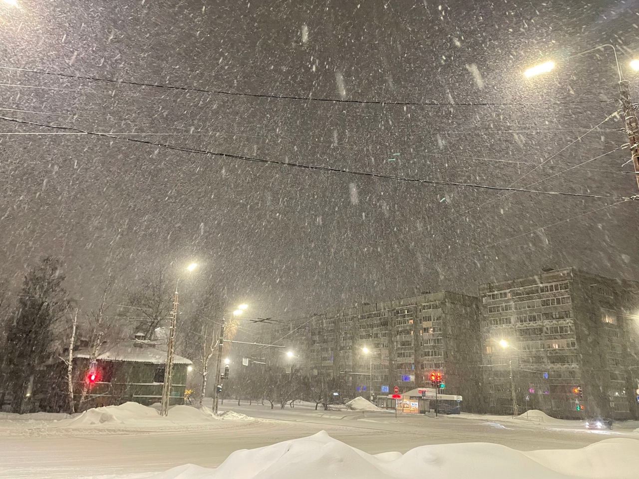 Мощный снегопад накроет Карелию в среду